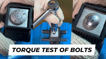 Torque Test of Bolts - 4.8 vs 8.8 Grade Steel ✅