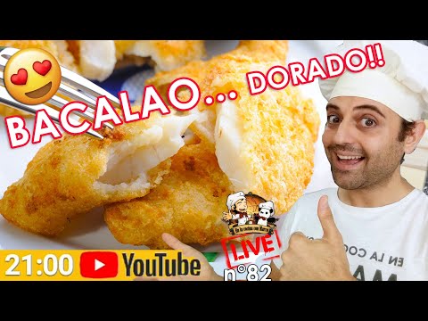 Video: Bacalao Frito Con Trozos De Jamón