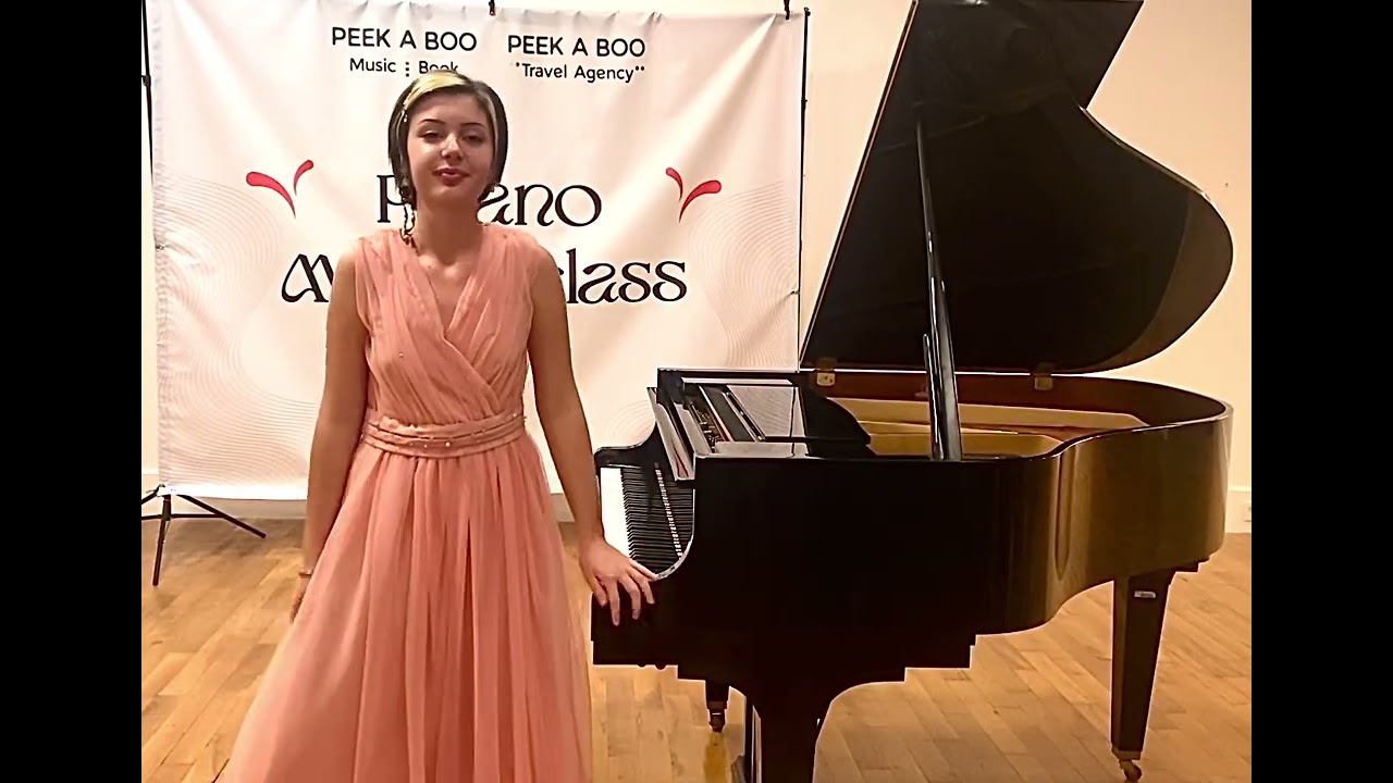 İNCİ AKBAŞ -  JINGGE YAN Sınıfı, Peek A Boo Masterclass Kapanış Resitali