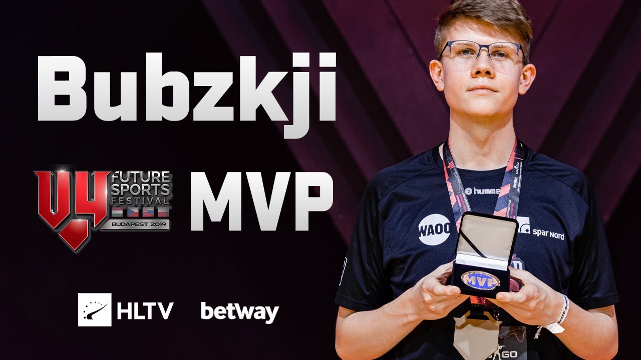 Bubzkji - HLTV MVP by betway of V4 Future Sports Festival 2019