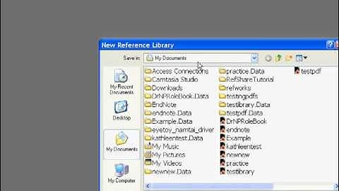 EndNote Part 2 Getting started: Drexel University Health Sciences Libraries