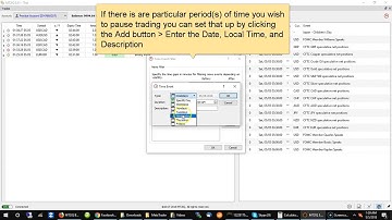 MT2 Trading News Filtering