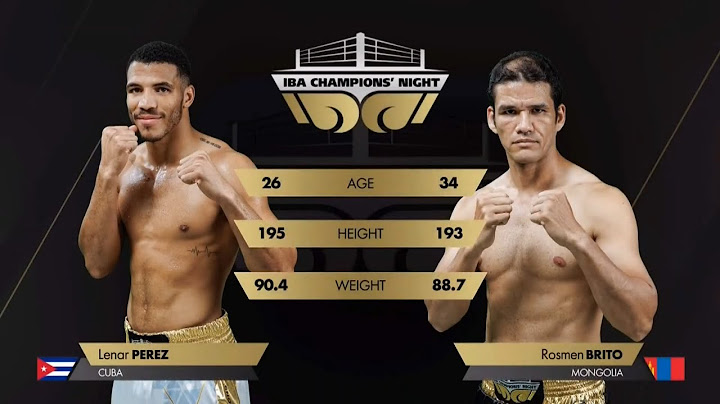 90,7kg Lenar PEREZ (CUB) vs Rosmen Brito (VEN) | IBA Champions' Night | September 28, 2024
