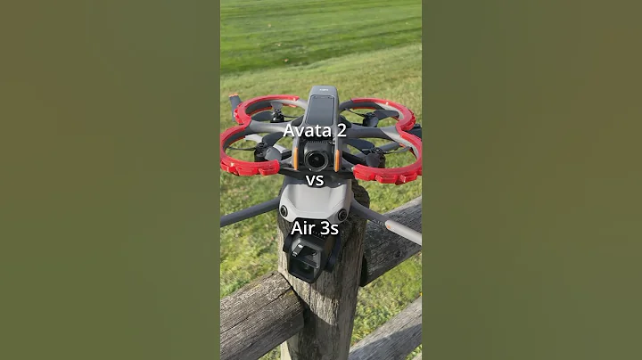 🔥Battle of Cameras: DJI Air 3s vs Avata 2 FPV drone! 🚀#dji #drone
