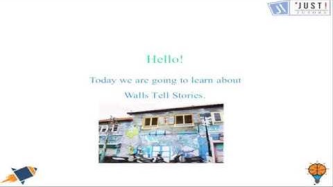 Chapter- walls tell stories