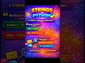 Strings in Python Explained in 40 Seconds 🔥 | Python for Beginners#python#coding#trend#viral#shorts