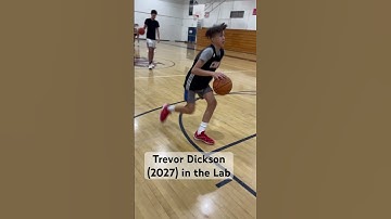 Trevor Dickson (2027) in the Lab #basketball #basketballdrills #ballisllife #aau #nba #teamrampage