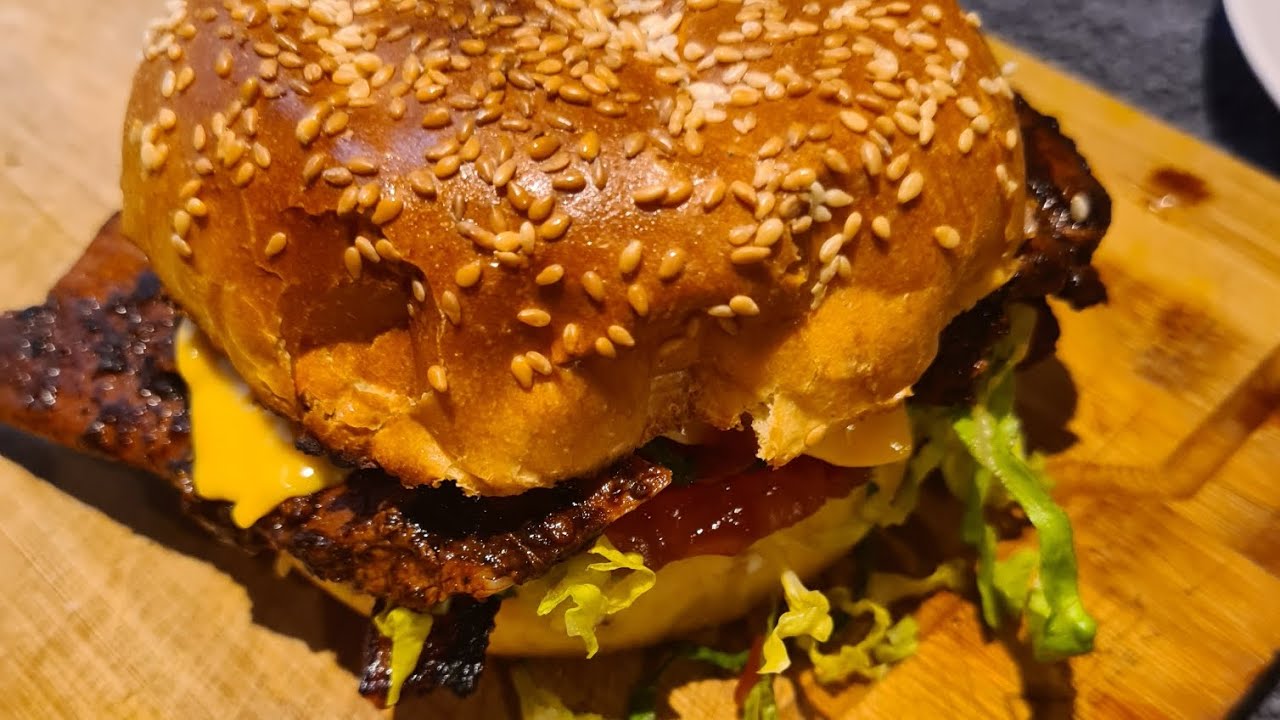 The BEST Jerk Chicken Burger YouTube