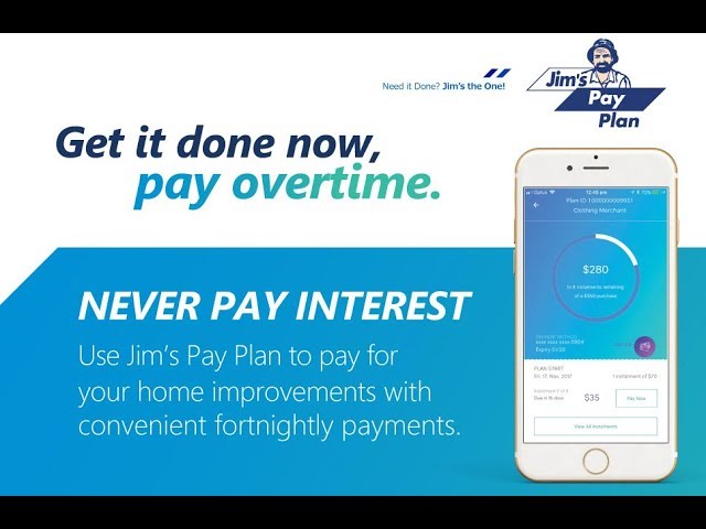 #JIMS Pay Plan available now for customers via Jim's Financial Services | 131 546 | #JIMS Pay Plan available now for customers via Jim's Financial Services | 131 546 |