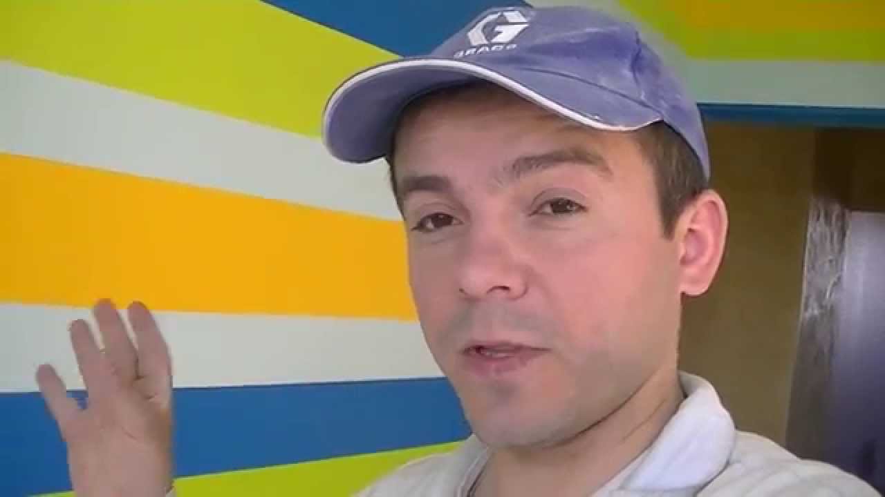 Детская комната в цветную полоску ( 6 цветов)