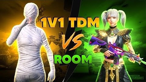 BGMI LIVE 1V1 TDM UNLIMITED CUSTOM ROOMS