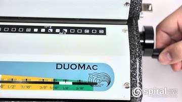 Akiles WireMac-DUO 3:1 & 2:1 Manual Double-O Wire Punch and Bind