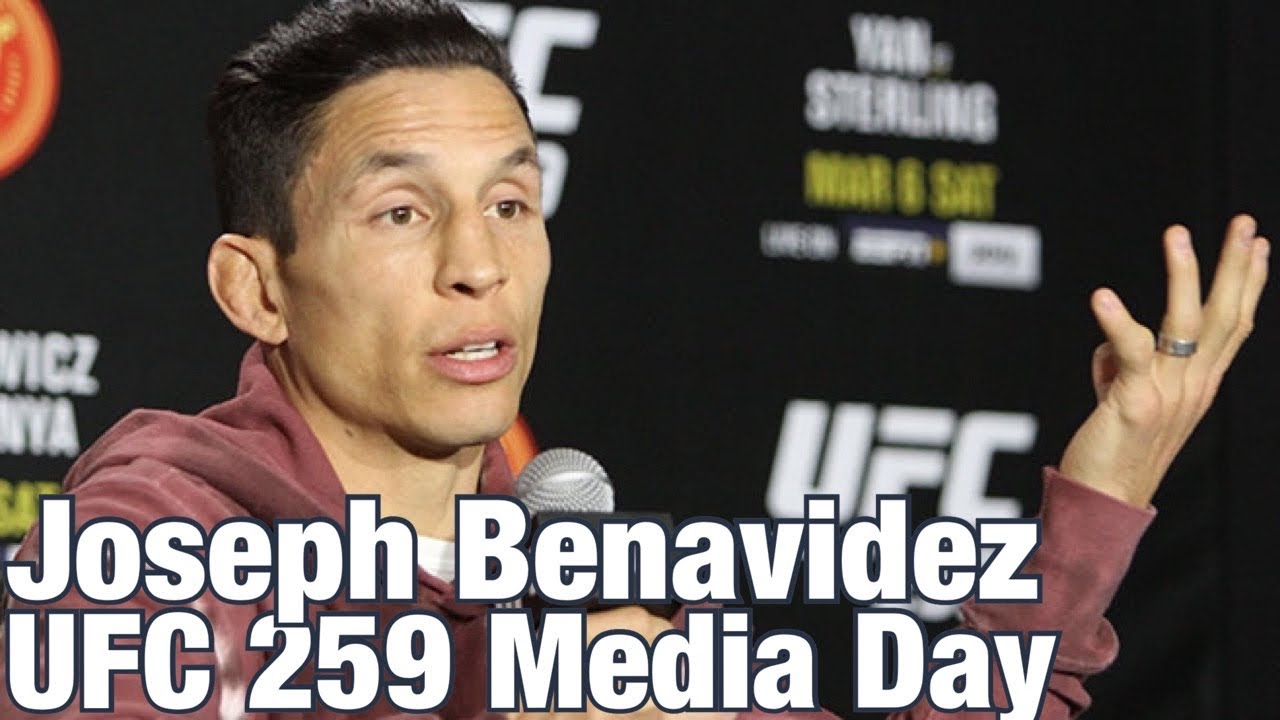 Joseph Benavidez gives his movie picks and reflects on his motivation | UFC 259 Media Day