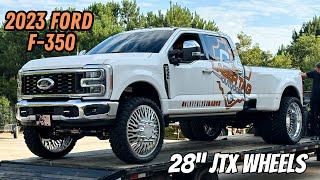 2023 NEW BODY F-350 Lifted Dually on 28” JTX Forged wheels