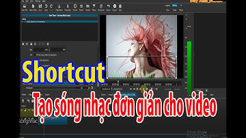 Hướng dẫn tạo sóng nhạc cho video bằng shortcut
