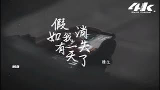 (一小時循環) 陳之 - 假如我有一天消失了 (原唱:承桓)『請不要為我流眼淚，再見了親愛的 下輩子早點找到我。』【高音質|動態歌詞Lyrics】♪🎵一小时纯享版🎵