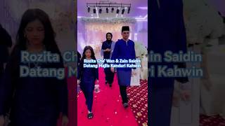 Rozita Che Wan & Zain Saidin Datang Majlis Kenduri Kahwin