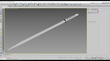 Modeling Blade Sword in 3ds Max and Substance Painter Part 1
