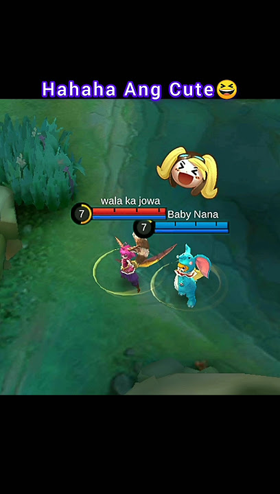 Let's dance With Bunana😆 #mlbbshorts #mobilelegends #mlbb #babynana