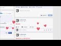 Besos y abrazos en Facebook 2017
