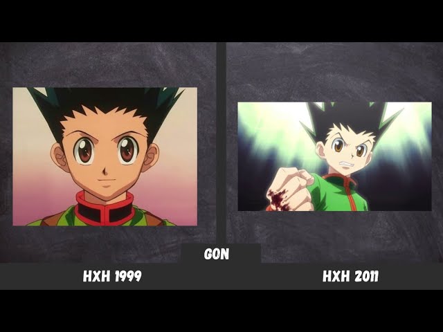 Hunter X Hunter 1999 Vs 2011 Animation Comparison 