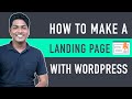 How To Create A Landing Page In WordPress