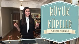 Büyük Küpeler - Sezon Trendi | Ahu Yağtu