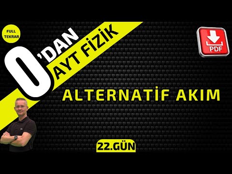 ALTERNATİF AKIM|  0'DAN AYT FİZİK KONU ANLATIMI