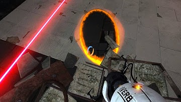 Portal 2 - Ceiling Catapult - Debris Boost Route