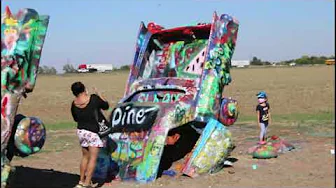 CADILLAC RANCH, AMARILLO TEXAS- SEPT 2020 (YAIVA VISION)