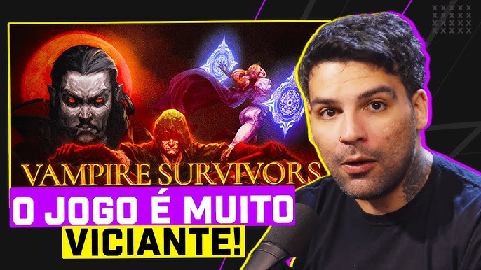 POE é absolutamente o melhor personagem de VAMPIRES SURVIVORS