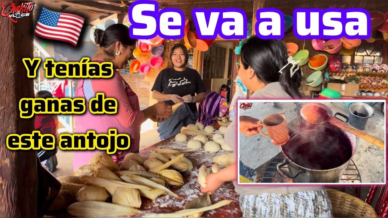 SE TIENE QUE IR A USA 🇺🇸 UN LARGO TIEMPO PERO ANTES LE CUMPLIMOS EL ANTOJO QUE TENÍA,así lo disfruto