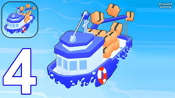 Seaport Master - Gameplay Walkthrough Part 4 Stickman Idle Seaport Master Manager (iOS, Android)