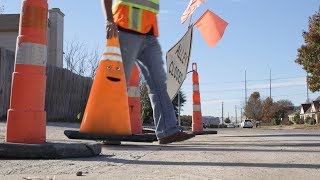 The Hunt for Orange Traffic Cones