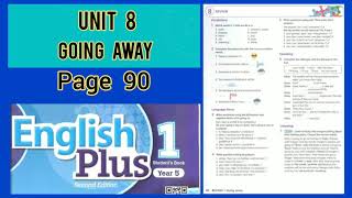 English Plus 1 Year 5 : Unit 8 | Page 90 | Going Away