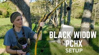 Black Widow Bows PCHX 60"