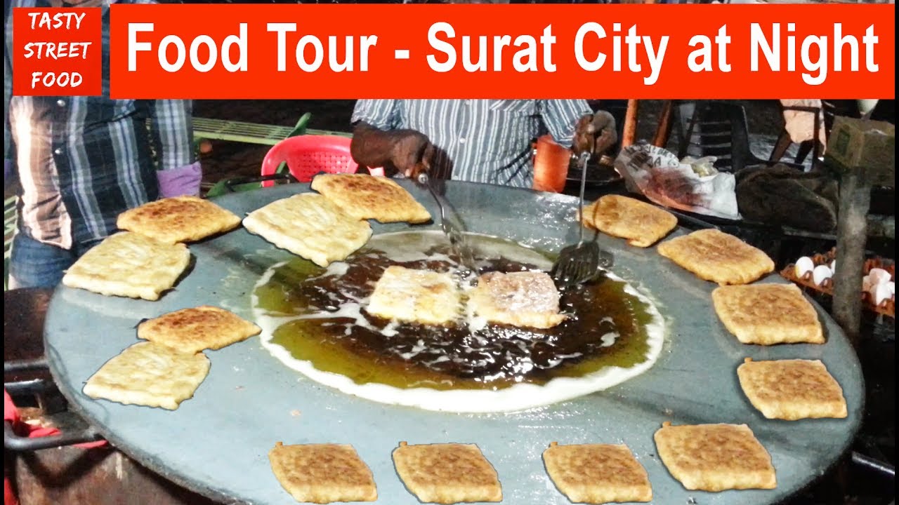 Yummy ! Food Tour - Surat City , Gujarat@ Night |Tawa Chicken,Butter Chicken | Indian Street Food | Tasty Street Food