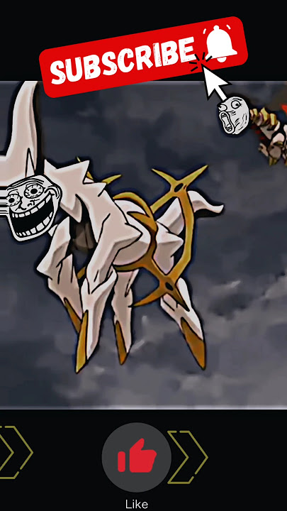 If Arceus joined the Battle 💝 | Trolling Face | #pokemon #anime #arceus #legends #OP POKE TECH