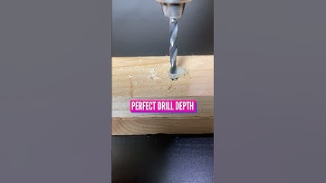 🔧 Drill Depth Hack In 1 Mİn! | Perfect Holes Every Time 🕳️