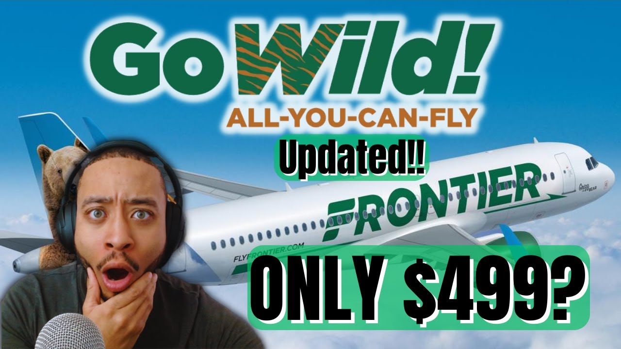 Frontier's AllYouCanFly Pass is ONLY 499? (Updated for 2024) YouTube