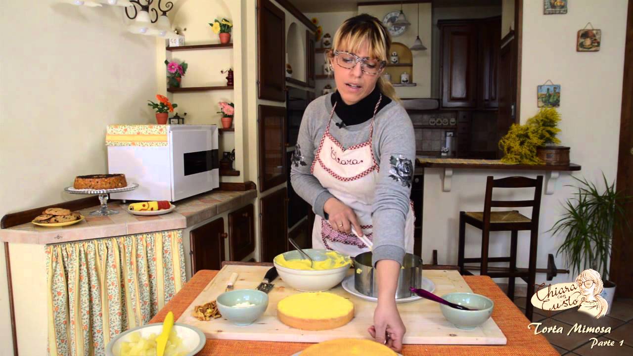 La Torta Mimosa Di Chiara Con Gusto Youtube