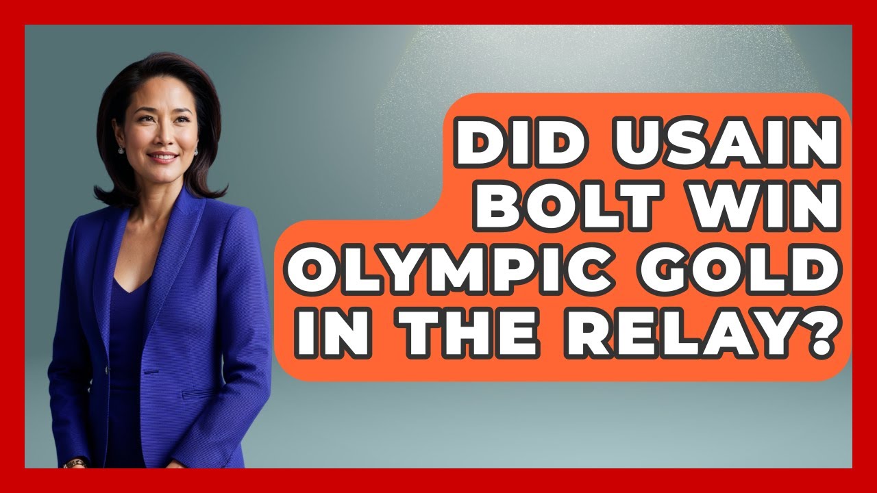 Did Usain Bolt Win Olympic Gold In The Relay? - Epic Sports Tales