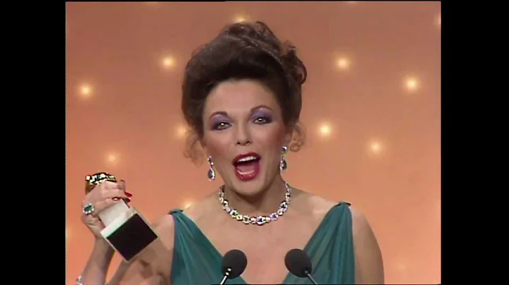 Joan Collins Wins Best Actress TV Series Drama - G...