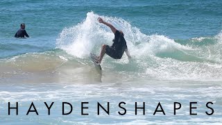 Haydenshapes Hypto Krypto (soft) + Futures T1 Twin Fin Review - The Surfboard Guide screenshot 1