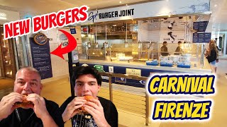 GUY'S BURGERS Taste Test | Carnival Firenze