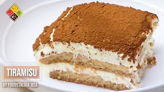 EASY TIRAMISU | NO BAKE DESSERT | No alcohol, Halal  RAMADAN/ EID DESSERT | BY FOODSTALGIA_USA by foodstalgia_usa 4,633 views 3 years ago 4 minutes, 43 seconds