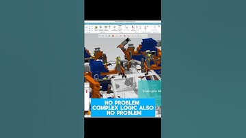 🚀Virtual Commissioning, Kinematics, Logic—No Problem with #ProcessSimulate! 🤖⚙️ #tecnomatix