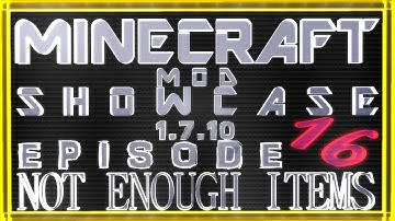 Minecraft Mod Showcase 1.7.10 :: Not Enough Items