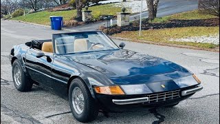 1972 FERRARI DAYTONA SPYDER 365 REPLICA/VCC/41V28