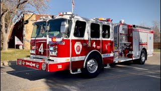 BRAND NEW Aurora Fire Rescue Engine 4 Responding